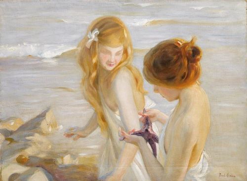 imagen: Commons.wikimedia.org artista: Paul Émile Chabas Deux jeunes Filles à l'Étoile de Mer