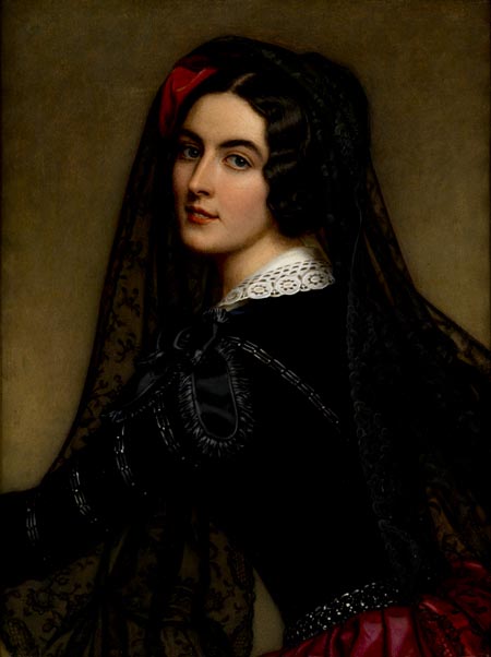 imagen: Portrait.gov.au  artista: Friedrich Durck,  Lola Montes  1848