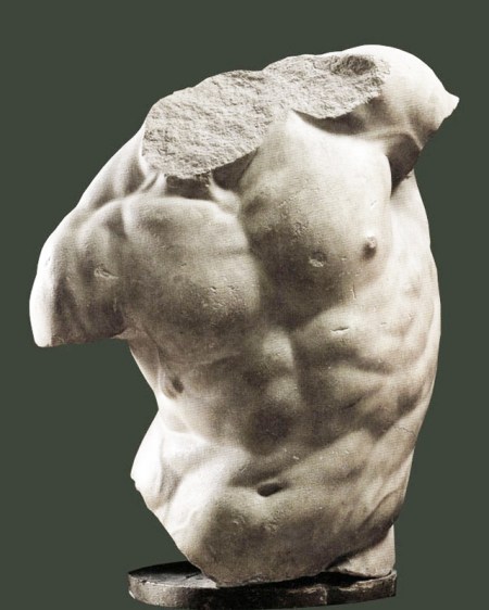 foto: Uffiziflorencia.com  Torso de Gaddi, Galería Uffizi, Florencia