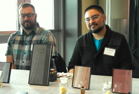 foto: Virginia Blanco  Michael DeLong y Kenneth Cory de On The Nose