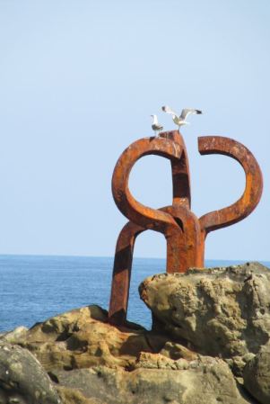 foto: Caro Fernandez   Peine del Viento, San Sebastián 