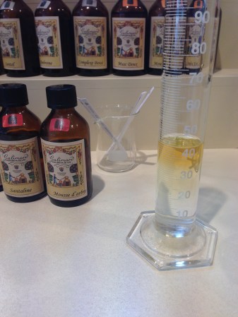 Clase de perfumería (Galimard)  foto: Virginia Blanco